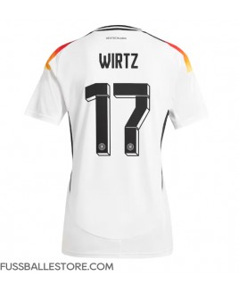 Günstige Deutschland Florian Wirtz #17 Heimtrikot EM 2024 Kurzarm